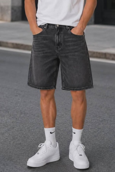 Pantaloni scurți pentru bărbați din denim GRYSON, Culoare: denim, IVET.RO - Reduceri de până la -80%