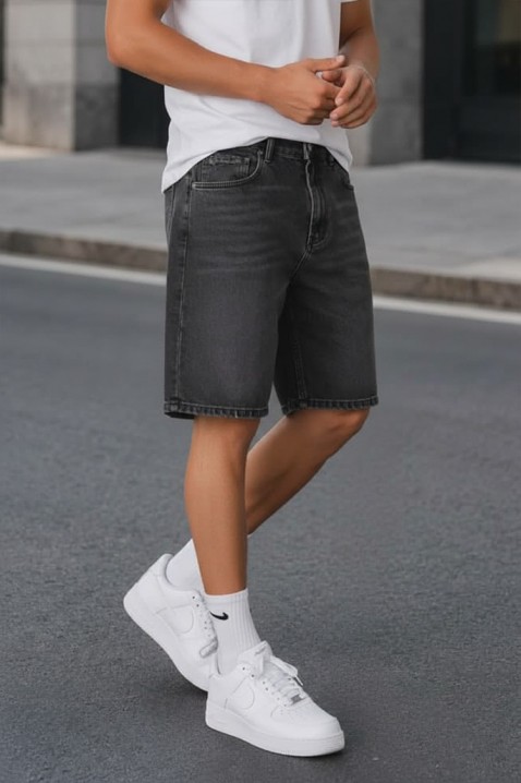 Pantaloni scurți pentru bărbați din denim GRYSON, Culoare: denim, IVET.RO - Reduceri de până la -80%