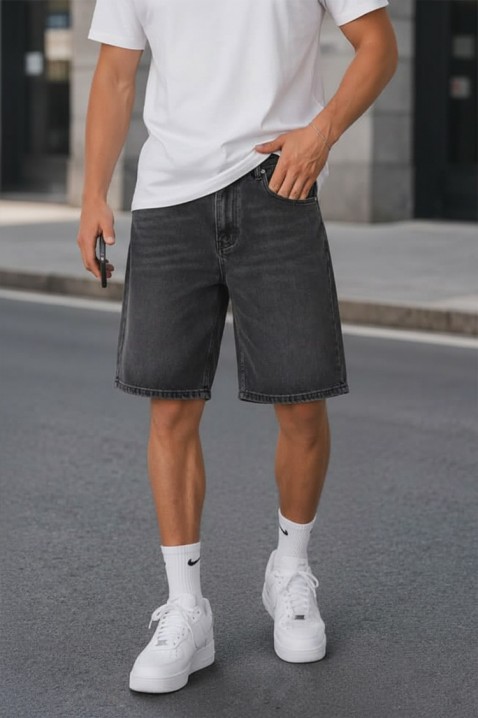 Pantaloni scurți pentru bărbați din denim GRYSON, Culoare: denim, IVET.RO - Reduceri de până la -80%