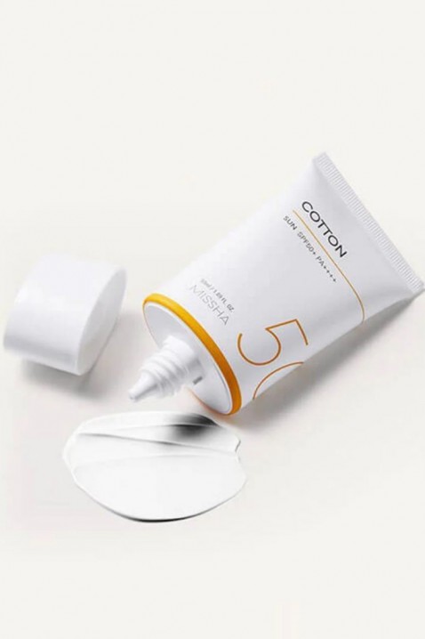 MISSHA All-Around Safe Block Cotton Sun SPF 50+ PA++++ 50 mlIVET.RO - Reduceri de până la -80%