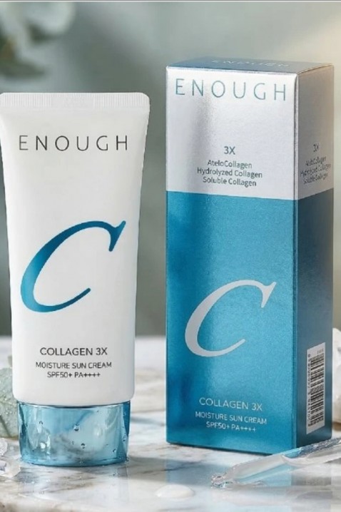 ENOUGH Collagen 3X Moisture Sun Cream SPF50+ 50 mlIVET.RO - Reduceri de până la -80%
