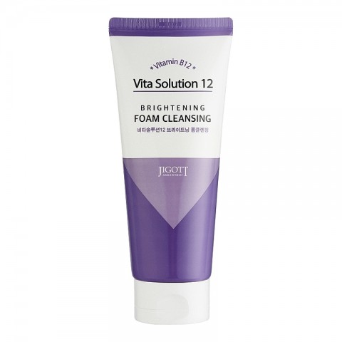 Jigott Vita Solution 12 Brightening Foam Cleansing 180 mlIVET.RO - Reduceri de până la -80%