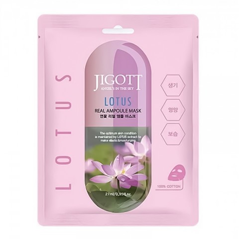 JIGOTT LOTUS Real Ampoule Mask 27 mlIVET.RO - Reduceri de până la -80%