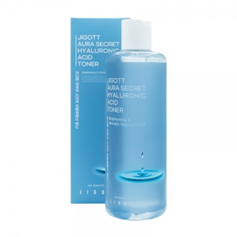 JIGOTT Facial toner HYALURON Aura Secret Hyaluronic Acid Toner 300 mlIVET.RO - Reduceri de până la -80%