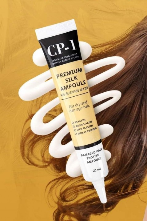 Esthetic House CP-1 SET Hair Serum SILK PROTEINS CP-1 Premium Silk Ampoule 20 ml*4 bucIVET.RO - Reduceri de până la -80%