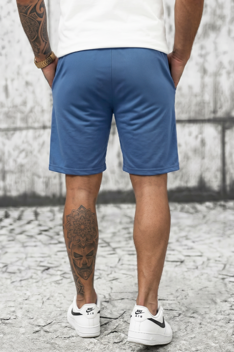 Pantaloni scurți pentru bărbați JERBO BLUE, Culoare: albastru, IVET.RO - Reduceri de până la -80%
