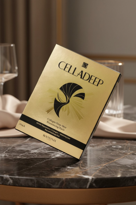 Celladeep Device Collagen Deep-Shot Rejuvenating Patch 5*2 bucățiIVET.RO - Reduceri de până la -80%