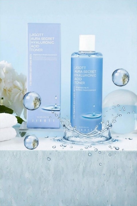 JIGOTT Facial toner HYALURON Aura Secret Hyaluronic Acid Toner 300 mlIVET.RO - Reduceri de până la -80%