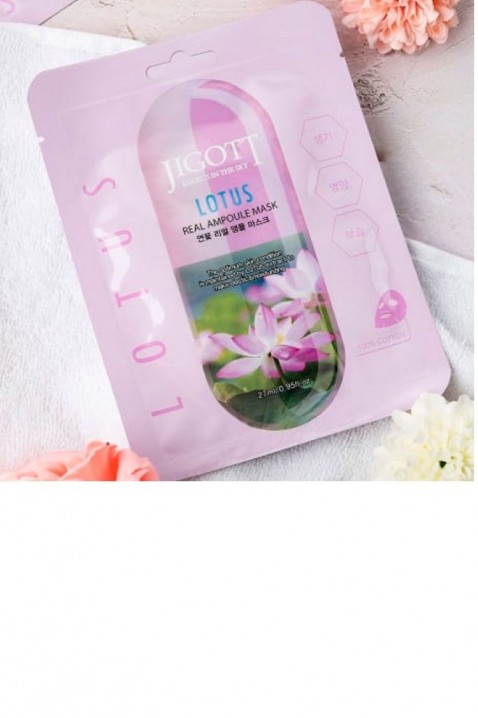 JIGOTT LOTUS Real Ampoule Mask 27 mlIVET.RO - Reduceri de până la -80%