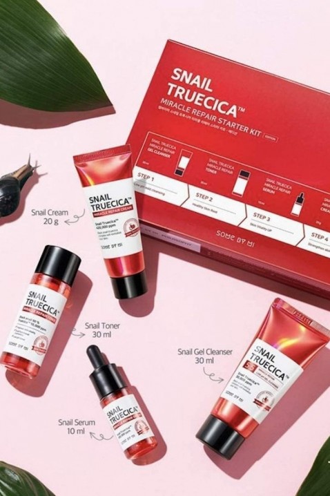 SomeByMi Snail Truecica Miracle Repair Starter Kit (30 ml, 30 ml, 10 ml, 20 ml)IVET.RO - Reduceri de până la -80%
