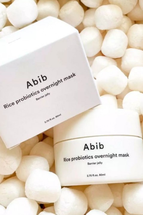 ABIB Rice Probiotics Overnight Mask Barrier Jelly 80 mlIVET.RO - Reduceri de până la -80%