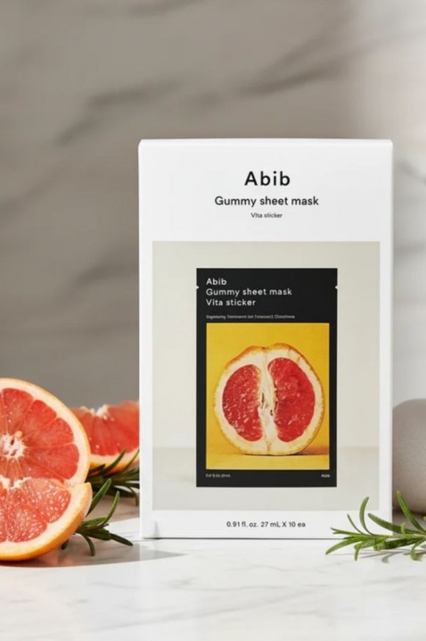 ABIB Gummy Sheet Mask Vita Sticker 27 mlIVET.RO - Reduceri de până la -80%