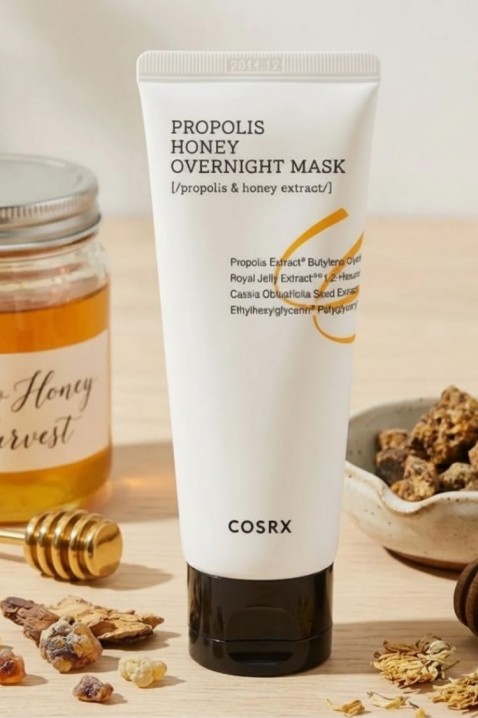 COSRX Full Fit Propolis Honey Overnight Mask 60 mlIVET.RO - Reduceri de până la -80%