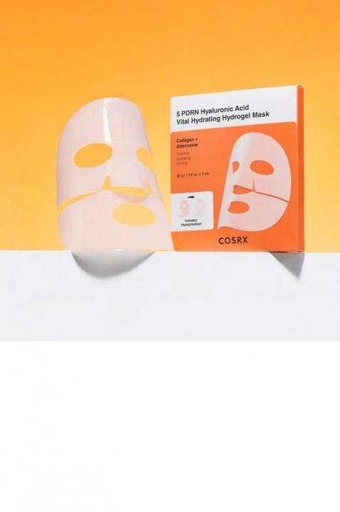 COSRX 5 PDRN Hyaluronic Acid Vital Hydrating Hydrogel Masks 34g * 3 bucIVET.RO - Reduceri de până la -80%