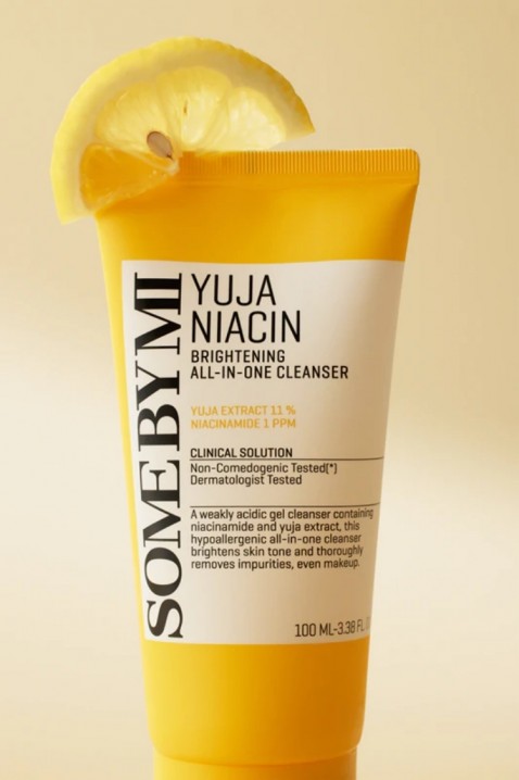 SomeByMi Yuja Niacin Brightening All-in-one Cleanser 100 mlIVET.RO - Reduceri de până la -80%