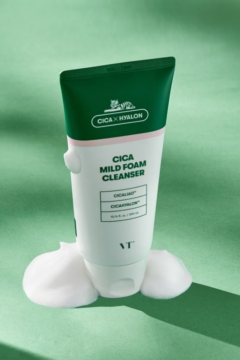 VT COSMETICS Cica Mild Foam Cleanser 300 mlIVET.RO - Reduceri de până la -80%
