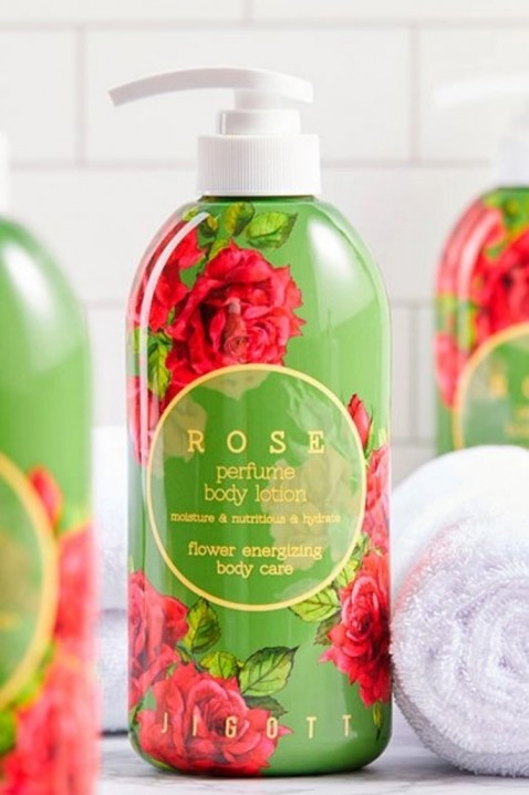 JIGOTT Rose Perfume Body Lotion 500 mlIVET.RO - Reduceri de până la -80%