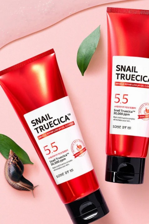SomeByMi Snail Truecica Miracle Repair Low pH Gel Cleanser 100 mlIVET.RO - Reduceri de până la -80%