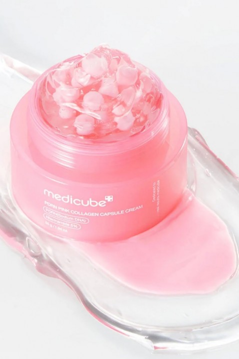MEDICUBE PDRN Pink Collagen Capsule Cream 55 gIVET.RO - Reduceri de până la -80%