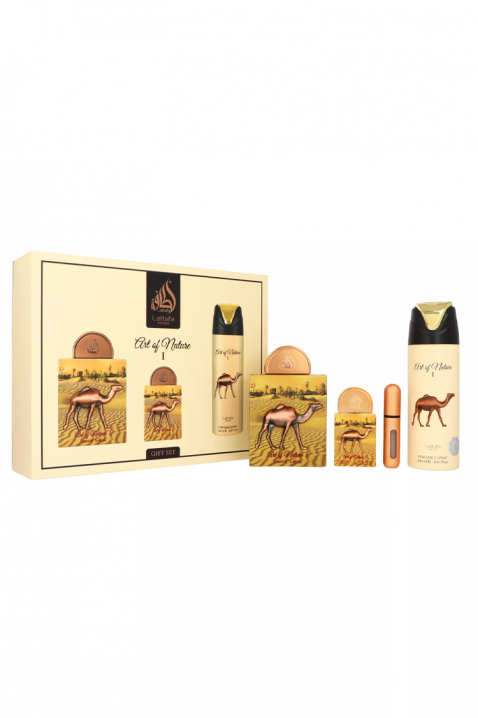 Set arabesc unisex Lattafa Art Of Nature I Edp 100 ml + Edp 20 ml + Deodorant 200 mlIVET.RO - Reduceri de până la -80%