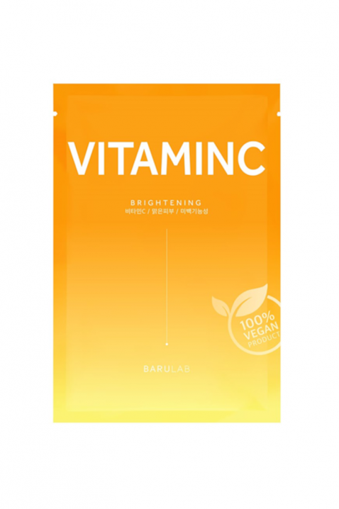 Mască exfoliantă pentru față BARULAB The Clean Vegan Mask Vitamin C 23gIVET.RO - Reduceri de până la -80%