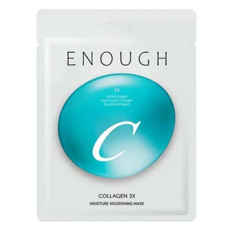 ENOUGH Collagen 3X Moisture Nourishing Sheet Mask 1 pcIVET.RO - Reduceri de până la -80%