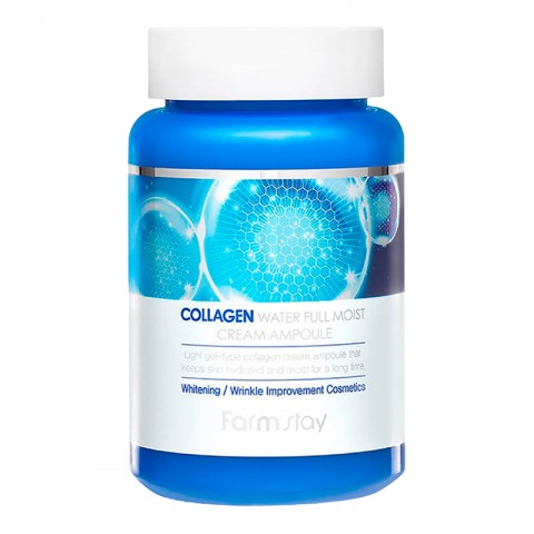 FarmStay Collagen Water Full Moist Cream Ampoule 250 mlIVET.RO - Reduceri de până la -80%