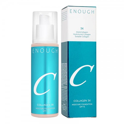 ENOUGH Collagen 3X Moisture Foundation SPF15 № 21N 100 mlIVET.RO - Reduceri de până la -80%