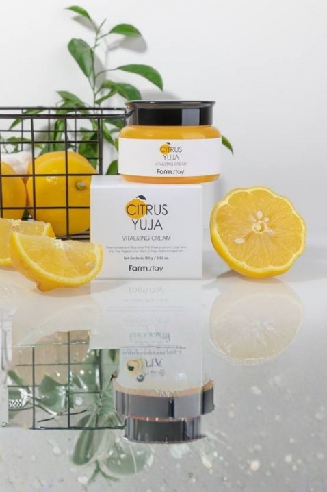 FarmStay Citrus Yuja Vitalizing Cream 100 mlIVET.RO - Reduceri de până la -80%