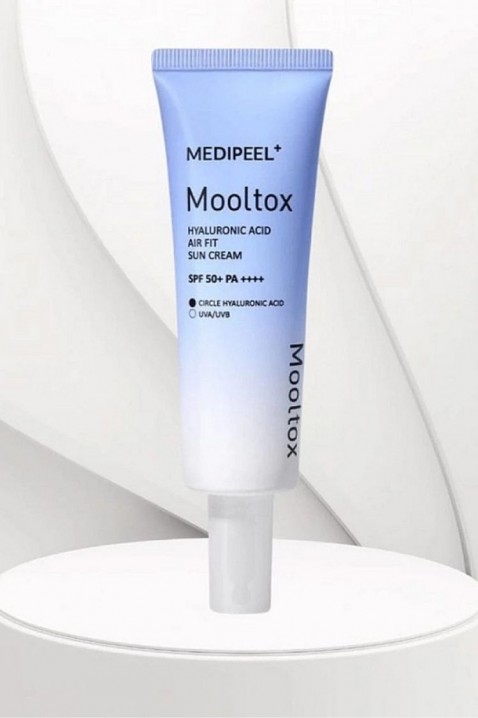 MEDI-PEEL Hyaluronic Acid Aqua Mooltox Air Fit Sun Cream SPF 50+ 50 mlIVET.RO - Reduceri de până la -80%