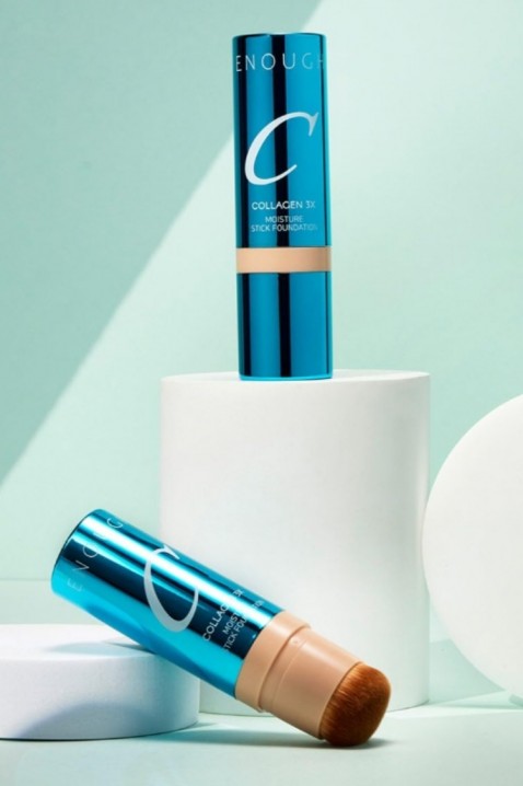ENOUGH Collagen 3X Moisture Stick Foundation SPF5 №21N 14 gIVET.RO - Reduceri de până la -80%