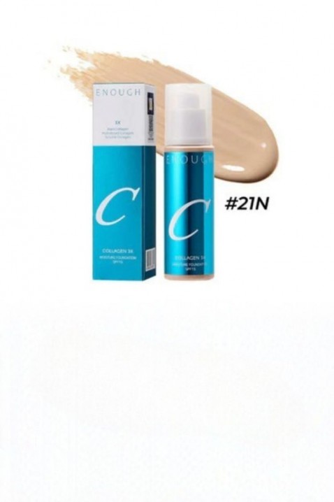 ENOUGH Collagen 3X Moisture Foundation SPF15 № 21N 100 mlIVET.RO - Reduceri de până la -80%