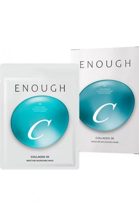 ENOUGH Collagen 3X Moisture Nourishing Sheet Mask 1 pcIVET.RO - Reduceri de până la -80%
