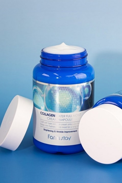 FarmStay Collagen Water Full Moist Cream Ampoule 250 mlIVET.RO - Reduceri de până la -80%