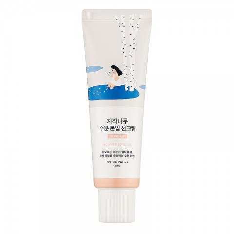 ROUND LAB Birch Juice Moisturizing Tone-Up Sunscreen SPF50+ PA++++ 50 mlIVET.RO - Reduceri de până la -80%
