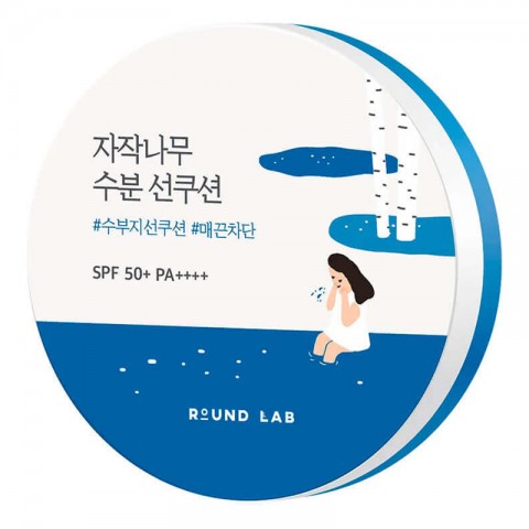 ROUND LAB Birch Juice Moisturizing Sun Cushion 15 gIVET.RO - Reduceri de până la -80%