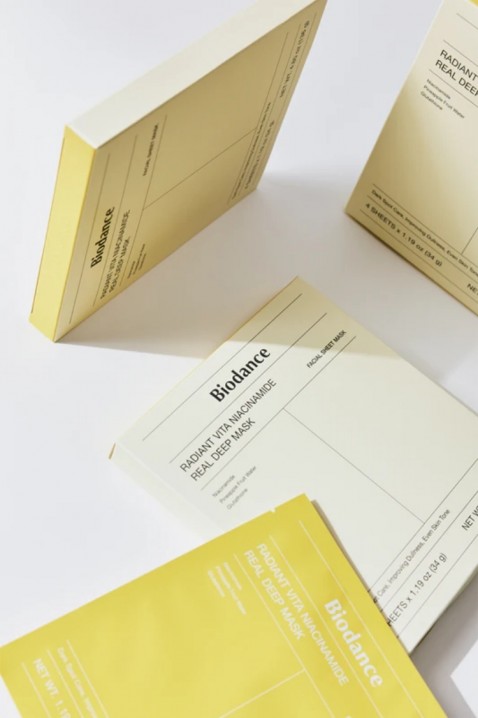 BIODANCE Radiant Vita Niacinamide Real Deep Mask 1 bucIVET.RO - Reduceri de până la -80%