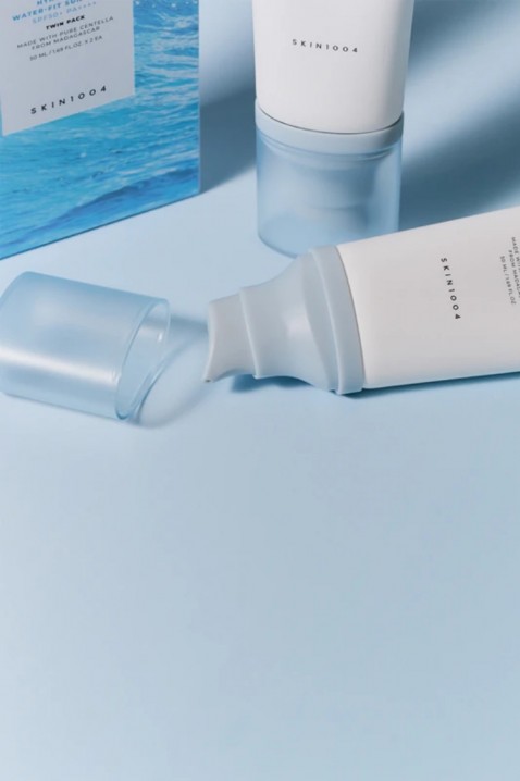 SKIN1004 Madagascar Centella Hyalu-Cica Water-Fit Sun Serum Twin Pack (50ml*2)IVET.RO - Reduceri de până la -80%