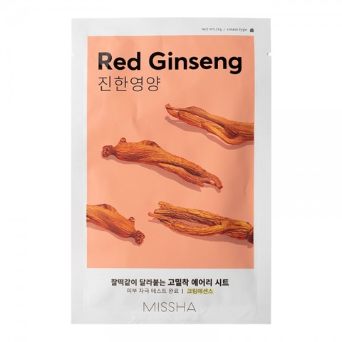 MISSHA Airy Fit Sheet Mask Red Ginseng 1 pcIVET.RO - Reduceri de până la -80%
