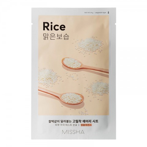 MISSHA Airy Fit Sheet Mask Rice 1 pcIVET.RO - Reduceri de până la -80%