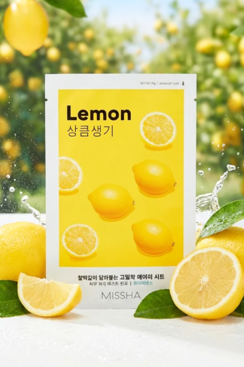 MISSHA Airy Fit Sheet Mask Lemon 1 bucIVET.RO - Reduceri de până la -80%