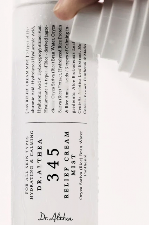 DR. ALTHEA 345 Relief Cream Mist, 60 mlIVET.RO - Reduceri de până la -80%