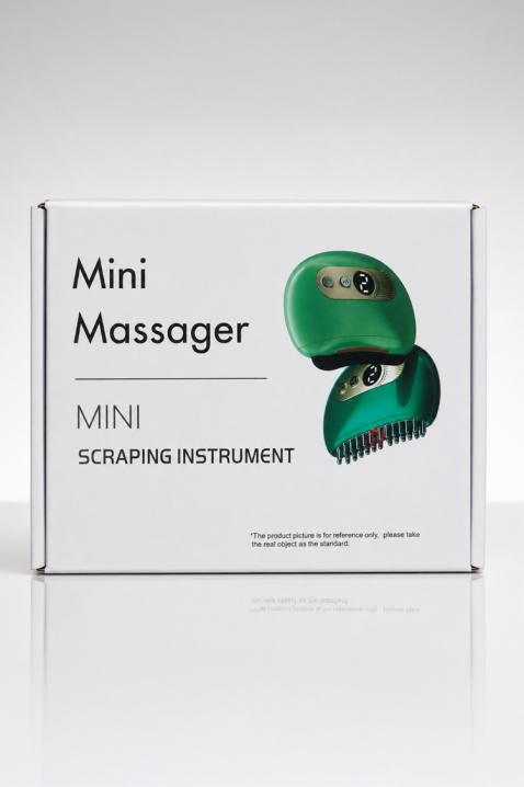 Mini masajator electric pentru corp cu trei trepte VERMIRA, Culoare: verde, IVET.RO - Reduceri de până la -80%