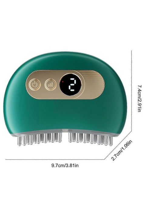 Mini masajator electric pentru corp cu trei trepte VERMIRA, Culoare: verde, IVET.RO - Reduceri de până la -80%