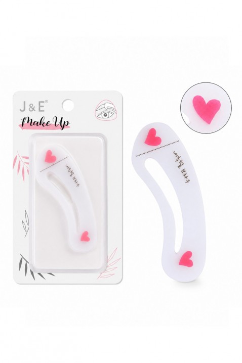 Set pentru sprâncene – 2 șabloane pentru conturare precisă BROW SHAPE, Culoare: roz, IVET.RO - Reduceri de până la -80%