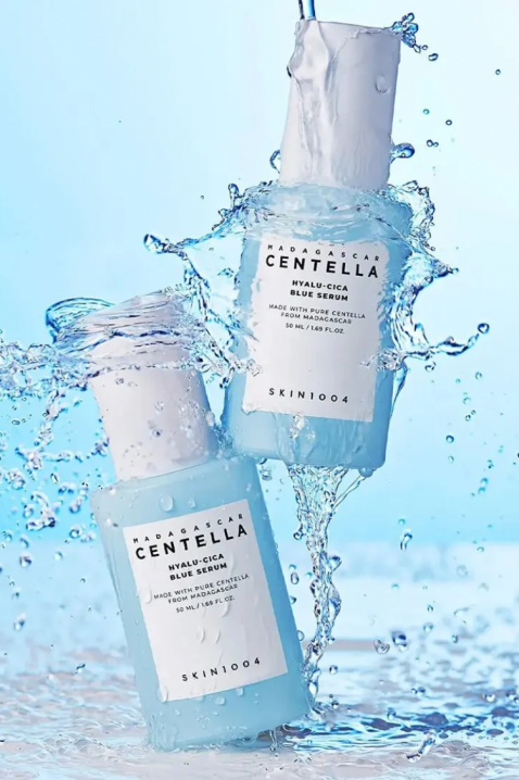SKIN1004 Madagascar Centella Hyalu-Cica Blue Serum 50mlIVET.RO - Reduceri de până la -80%