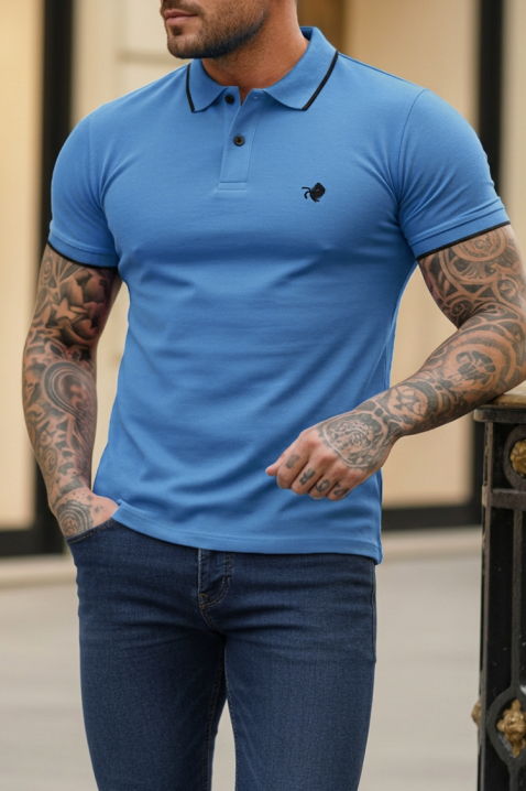 Tricou bărbătesc MORIFO BLUE, Culoare: albastru, IVET.RO - Reduceri de până la -80%