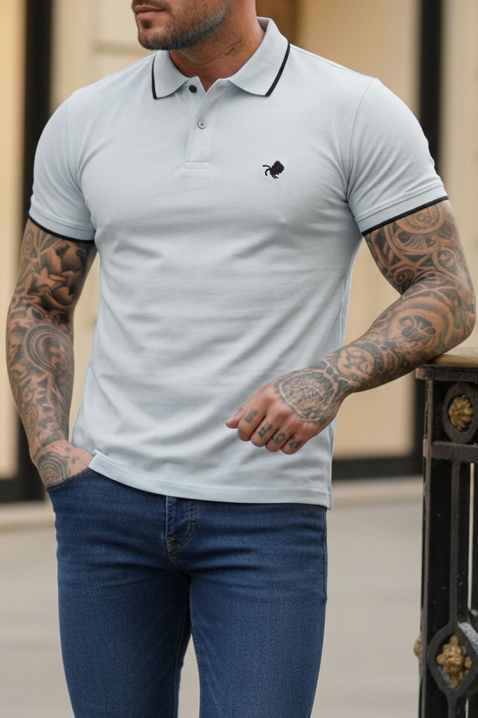 Tricou bărbătesc MORIFO SKY, Culoare: albastru deschis, IVET.RO - Reduceri de până la -80%