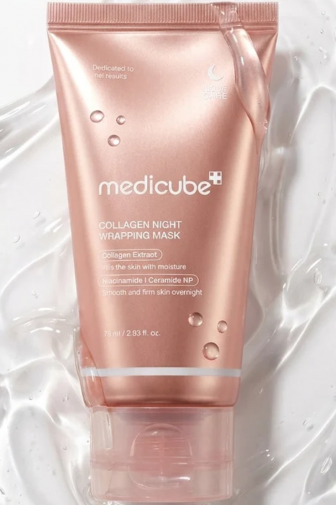 MEDICUBE Collagen Night Wrapping Mask 75 mlIVET.RO - Reduceri de până la -80%