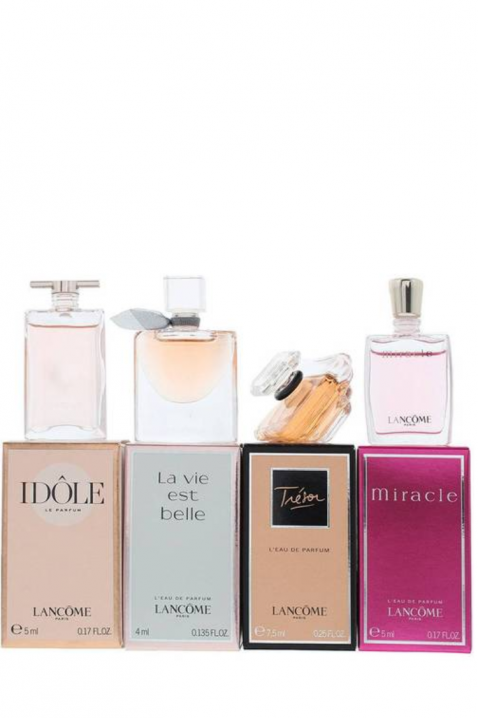 Set pentru femei Lancome Miniatures Best Of Lancome Fragrances: Tresor Edp 7,5ml + Idole Edp 5ml + La Vie Est BelleIVET.RO - Reduceri de până la -80%